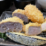イマカツ 銀座店 - メンチカツ　一口ヒレカツ