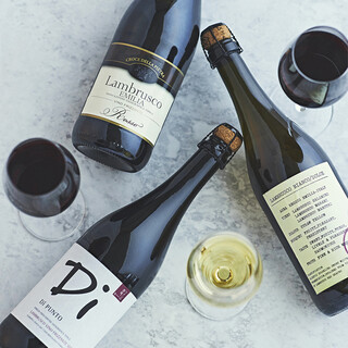 ランブルスコや日本ワインがおすすめ◎ボトル2,750円～