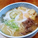 渡辺うどん - 肉玉うどんの小は見るからに旨い