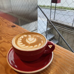 HEART'S LIGHT COFFEE - 『cafe latte¥490』