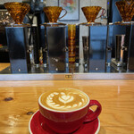 HEART'S LIGHT COFFEE - 『cafe latte¥490』