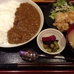 ぢどり亭 - ランチ 超辛チキンカレー@¥850