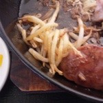 肉食堂 最後にカツ。 - 伝説のトンテキ並200ｇ（780円）