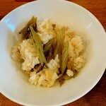 ハッコウ ルパン - ふきとごぼうのごはん