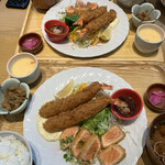 サーモンと海老と日本酒Bar 大衆酒場てっぺん - 