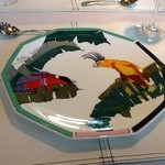 レストランピノ - お皿も素敵です