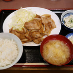 楠 - 豚バラ塩炒め ¥670