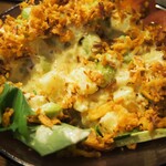 スタンド ツマミグイ - 気まぐれポテトサラダ（枝豆がゴロゴロ入っている）
