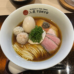 入鹿TOKYO 六本木 - ポルチーニ醤油らぁ麺