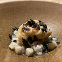 ひがしやま 司 - 虎河豚　シャリ粥　すぐき