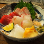 スタンド ツマミグイ - お造り盛り合わせ
