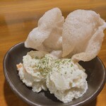 Nama Tsukune Genya - 自家製ポテトサラダ！一口食べるとやみつきになること間違いなし！是非一度食べてみてください！