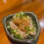 Nama Tsukune Genya - 自家製鳥皮ポン酢！さっぱりおつまみの代表！スピードメニューなので、すぐお出しできます！