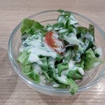 寿司と旬彩 なごみ - 【2022.1.25(火)】おまかせ10貫ランチ1,595円の野菜サラダ