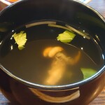 うなぎ亭 友栄 - 肝吸い