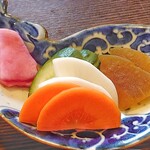 うなぎ亭 友栄 - お新香