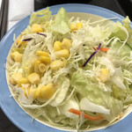 松屋 - 無料クーポン利用の生野菜。