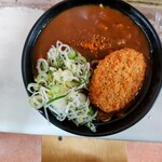 駅そば そば・うどん八起家 - ネギ多め（無料）