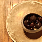 L’Espérance - ラム漬けバナナとチョコきなこシナモンのパフェ！ラムとバナナとチョコときなことシナモンがものすごく完成されていてうまーし！！