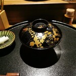 薪鳥新神戸 - 鶏シュウマイ　鰹一番だし