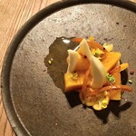 L’Espérance - ビーツと柑橘のサラダ　んめっっっちゃ美味しかった！最高！