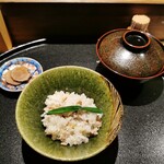 薪鳥新神戸 - 鳥そぼろご飯