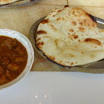 ナタラジ 梅田店 - シングルカレーセット　ナタラジきのこ