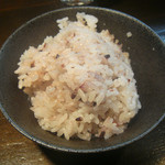 麺屋玉ぐすく - 古代米ごはん