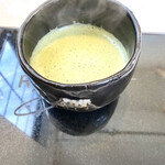 レストランRyu - 抹茶仕立て・白菜のカプチーノスープ