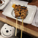 Honkaku Sumibi Yaki Tori & Hakata Motsu Nabe Kushi Tatsu - とんちゃんタレ Tonchan Grilled Pork Tripe Skewers Tare Sauce Flavor at Kushitatsu, Nagoya Main Restaurant！♪