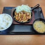 Karayama - 生姜焼きとり定食。