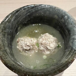 Yakitori Saeki - つくねスープ