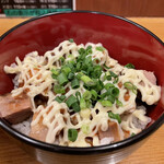 麺屋蕪村 - 豚マヨご飯