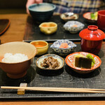 おにく 花柳 - 食事