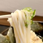 うどんばか 平成製麺所 - 20220125とり天ぶっかけうどん定食・リフト