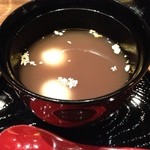 waryuudaininguannon - 最後は金粉入りお汁粉
