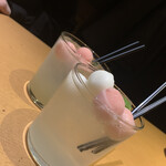 Nanairo Temariuta - アイスの実とお酒のコラボ