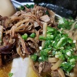 塩そば専門店 桑ばら - 青唐辛子豚ほぐし中華そば