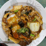 中華料理 三喜 - 豚キムチ丼