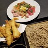 蕎麦処・酒処 みはら庵 - 天せいろ＋旬の魚のカルパッチョ