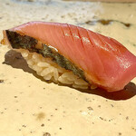 菊鮨 - ⑤ハガツオ～白身に近い美味い鰹。