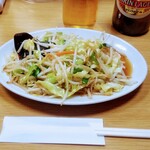 梅新 - 料理写真:野菜炒め 550円