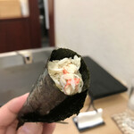 兄弟寿し - 佐渡 毛蟹 手巻き