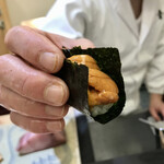 兄弟寿し - 北方四島 馬糞雲丹、三河湾 海苔