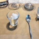 La Brianza - レモンとセージのソルベ。