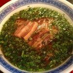 毛家麺店 - 青ねぎラーメン（660円）