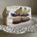 ICHIBANYA FRUITS CAFE - 紫芋あんのさつまいもサンド