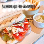 연어 머핀 샌드위치 Salmon Muffin Sandwich