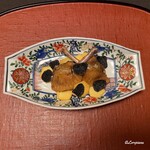 御料理 寺沢 - ﾎﾛﾎﾛ鳥と黒ﾄﾘｭﾌと慈姑ﾁｯﾌﾟｽと