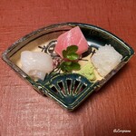 御料理 寺沢 - 星鰈､本鮪 中ﾄﾛ､槍烏賊